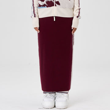 [Snow-Mountain Collection] Cashmere Skirt for Women